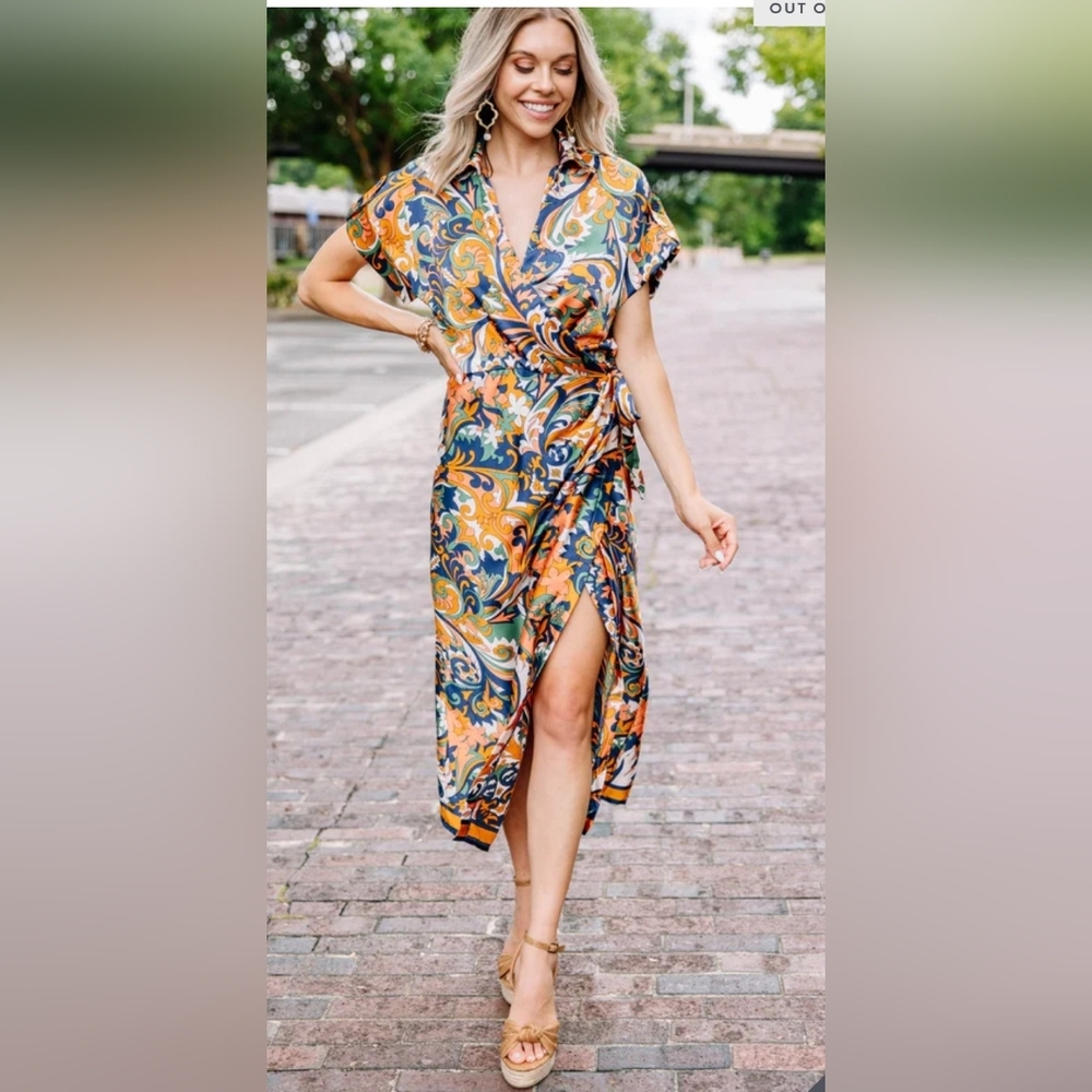 Entro wrap dress
